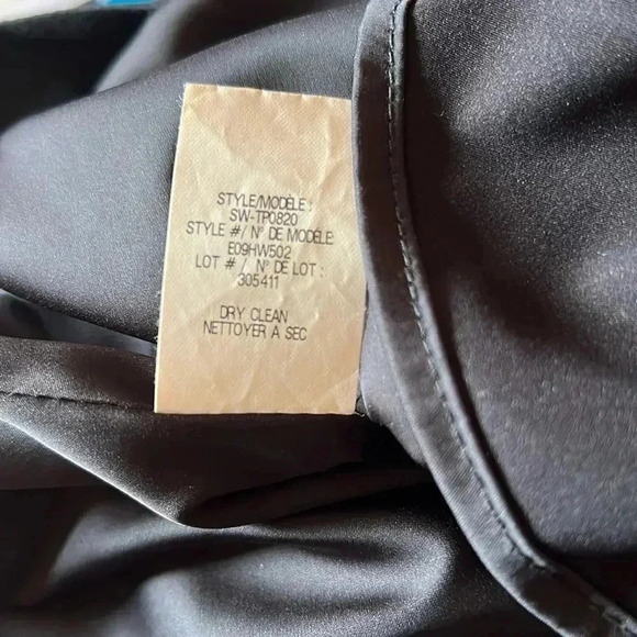 Helmut Lang Women’s Sleeveless Front Draped Lined Top Tunic with Zip Back Black - Picture 14 of 16